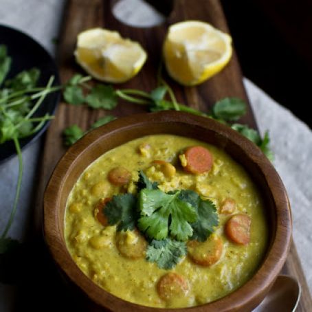 Creamy Curry Rice Soup 